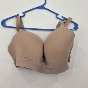 Soma Women's Enbliss Wireless Bra Tan Size 40DD Adjustable Straps Lined